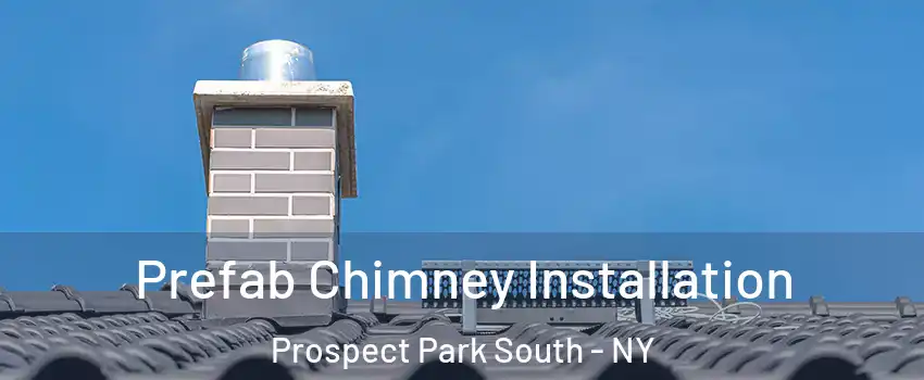 Prefab Chimney Installation Prospect Park South - NY