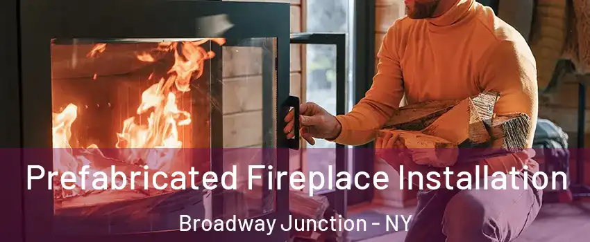 Prefabricated Fireplace Installation Broadway Junction - NY