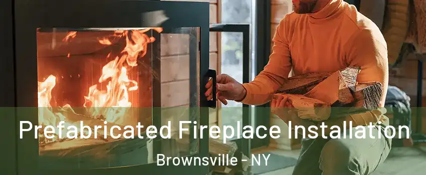 Prefabricated Fireplace Installation Brownsville - NY