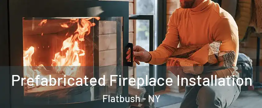 Prefabricated Fireplace Installation Flatbush - NY