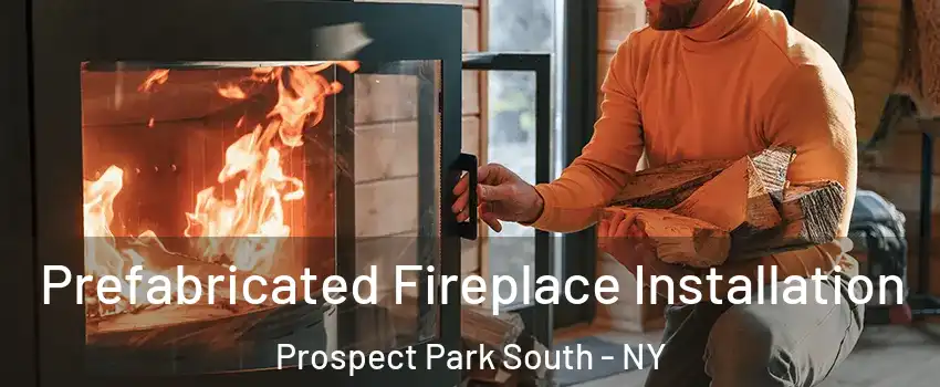 Prefabricated Fireplace Installation Prospect Park South - NY