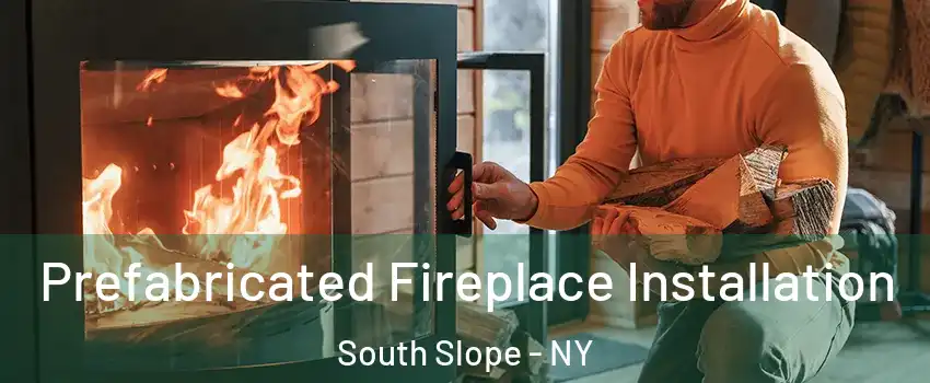 Prefabricated Fireplace Installation South Slope - NY