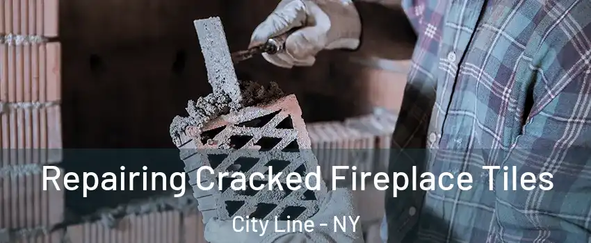 Repairing Cracked Fireplace Tiles City Line - NY