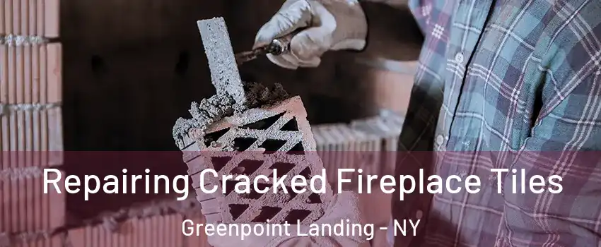 Repairing Cracked Fireplace Tiles Greenpoint Landing - NY