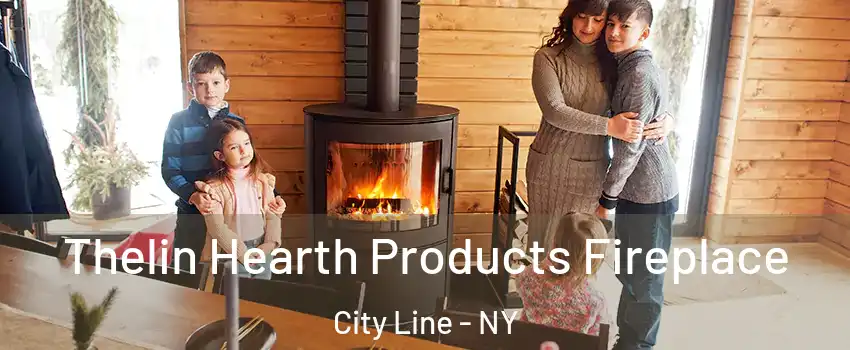 Thelin Hearth Products Fireplace City Line - NY