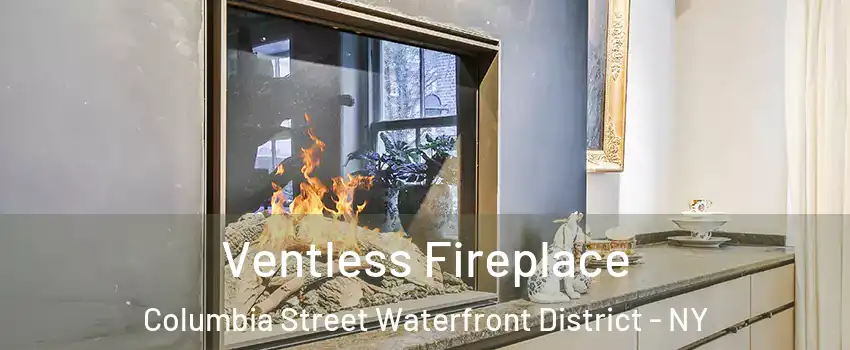 Ventless Fireplace Columbia Street Waterfront District - NY