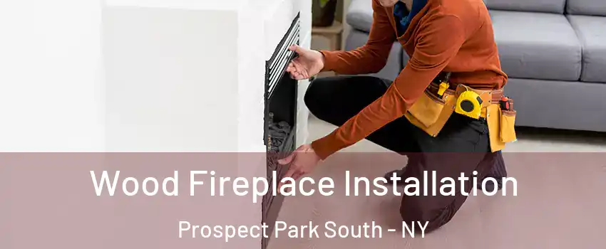 Wood Fireplace Installation Prospect Park South - NY