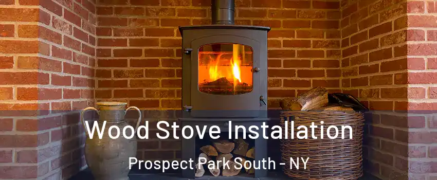 Wood Stove Installation Prospect Park South - NY